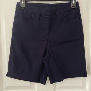 Jenna Rose Classic Navy Women's Shorts, Size M
